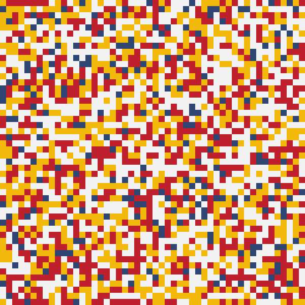 Run 1 Mondrian Series: Print 15 of 25