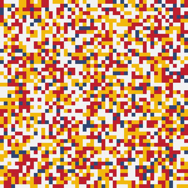 Run 1 Mondrian Series: Print 8 of 25