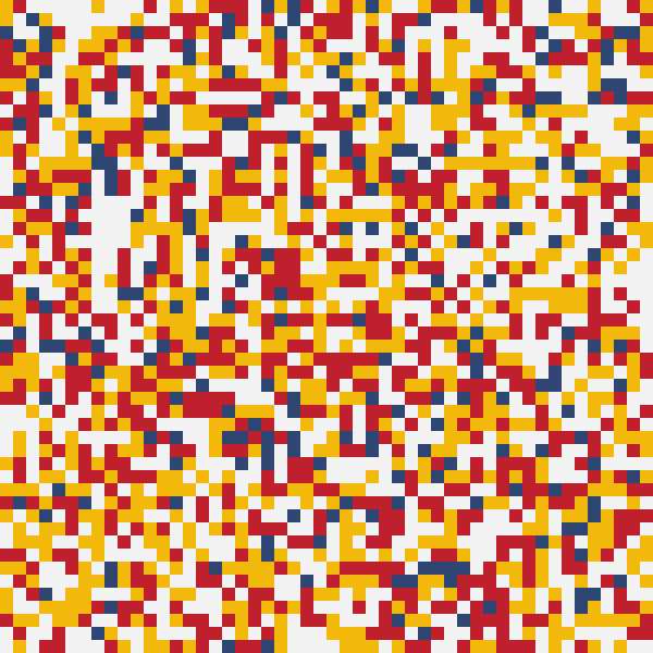 Run 1 Mondrian Series: Print 1 of 25