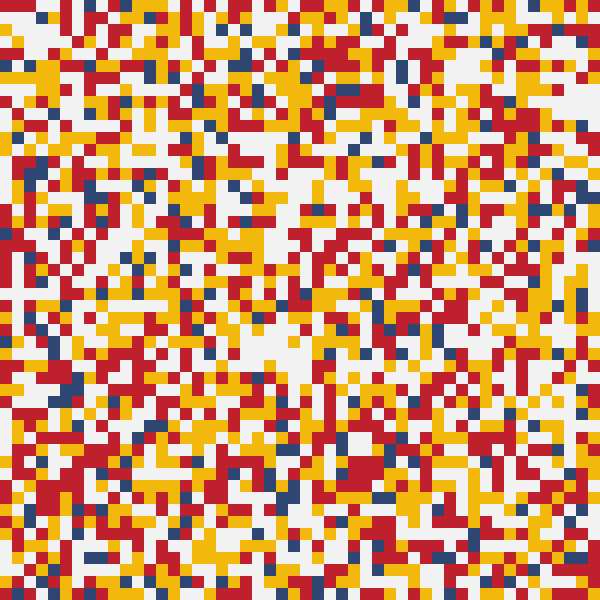 Run 1 Mondrian Series: Print 11 of 25