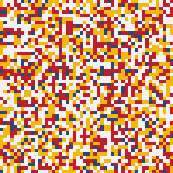 Run 1 Mondrian Series: Print 20 of 25