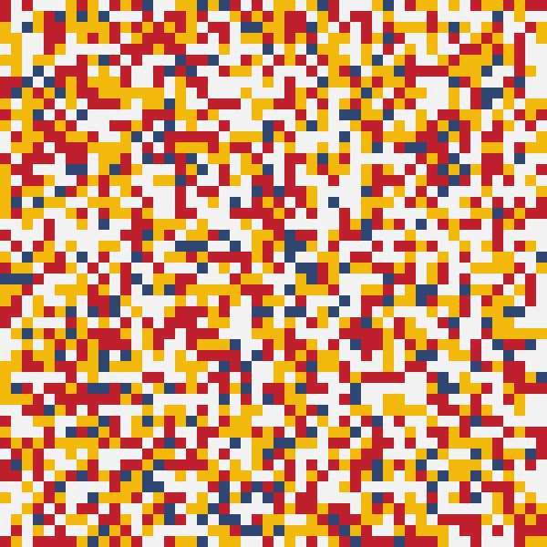 Run 1 Mondrian Series: Print 7 of 25