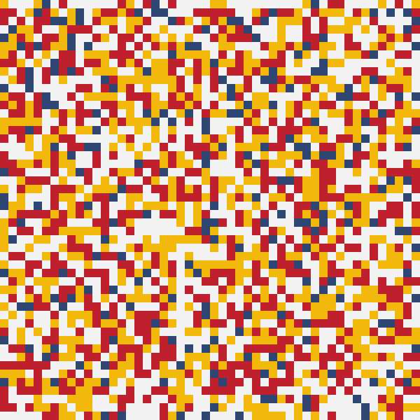 Run 1 Mondrian Series: Print 16 of 25