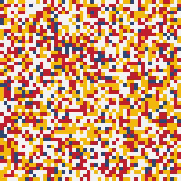 Run 1 Mondrian Series: Print 17 of 25