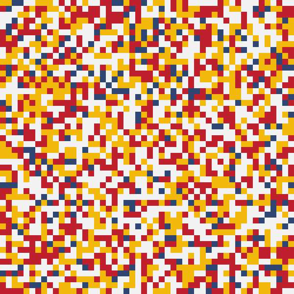 Run 1 Mondrian Series: Print 22 of 25