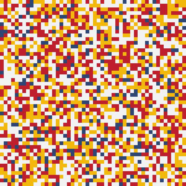 Run 1 Mondrian Series: Print 18 of 25