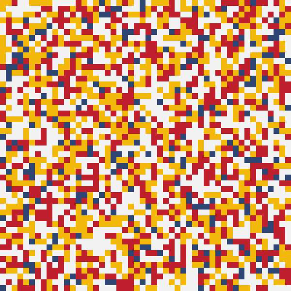 Run 1 Mondrian Series: Print 6 of 25