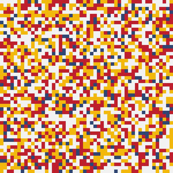 Run 1 Mondrian Series: Print 25 of 25